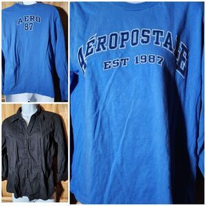 Junior Tops Lot – Size Large (11/13), Aeropostale & No Boundaries, 2 Pieces